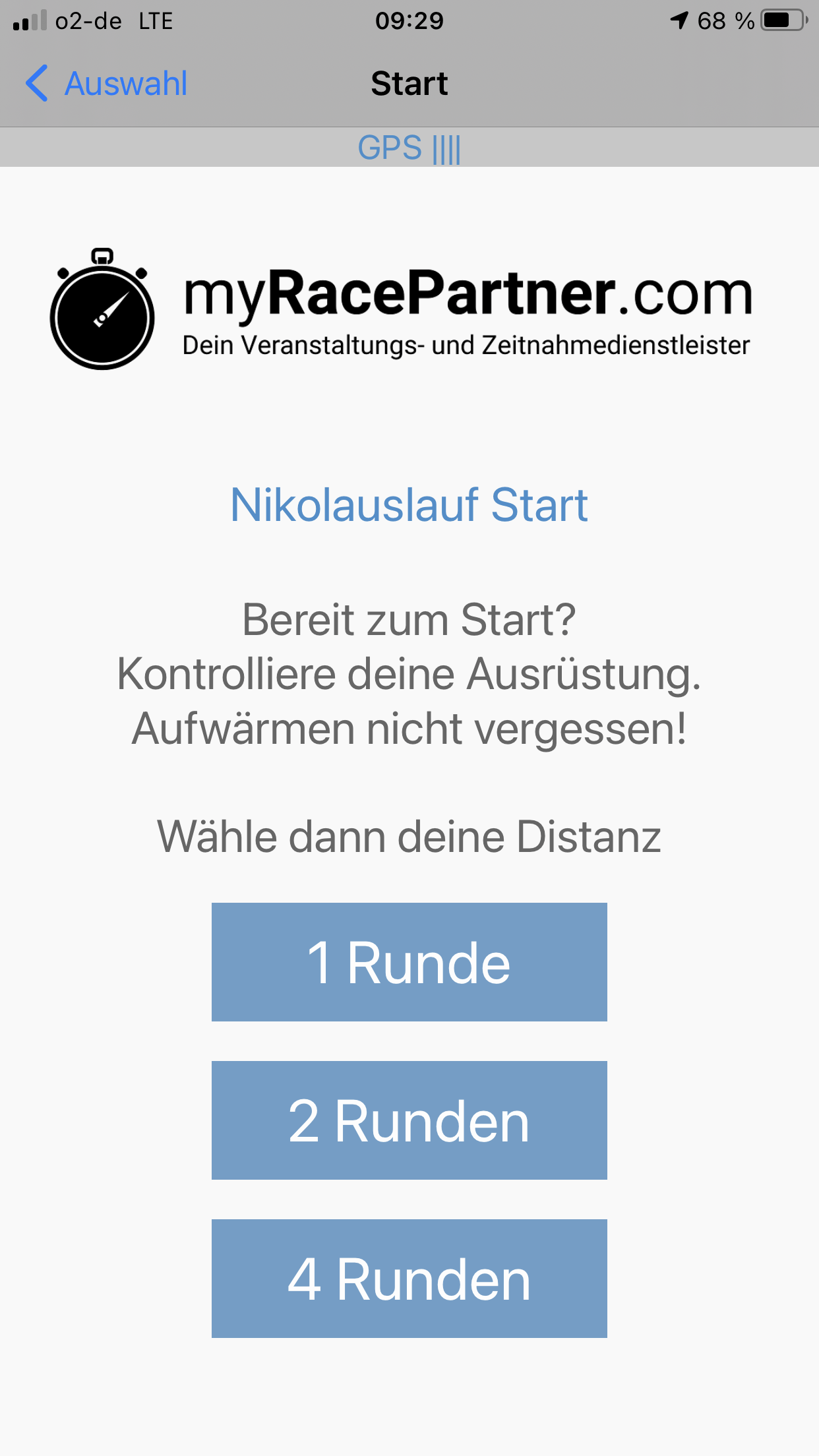 myRacePartner.com - Die App am Start Runden