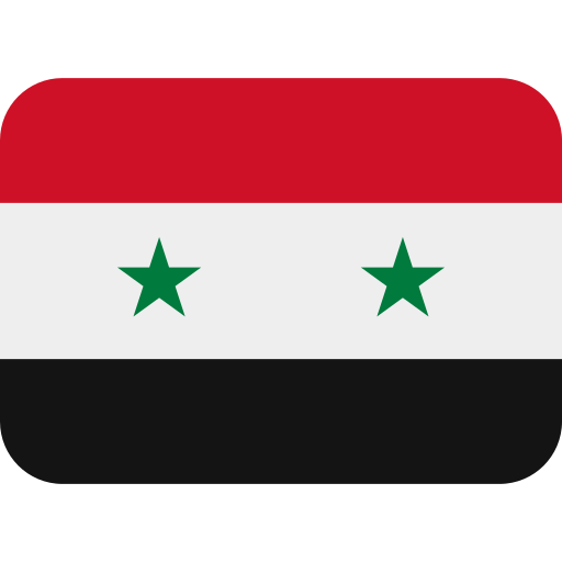 Flagge von Syrien